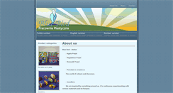 Desktop Screenshot of en.blue-bird.pl
