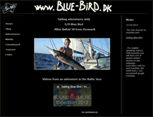 Tablet Screenshot of blue-bird.dk